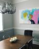 Let Me Know | Oil And Acrylic Painting in Paintings by Claire Desjardins. Item composed of canvas
