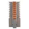 Sawtooth Tower | Sculptures by Bradley Duncan Studio | Indie Congress, Ace Hotel Theater DTLA 2019 in Los Angeles. Item made of wood