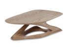 Amorph Plie Coffee Table, Stained Natural | Tables by Amorph. Item made of walnut