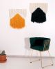 Macrame Art Piece | Macrame Wall Hanging in Wall Hangings by Bend Goods. Item made of wool with fiber