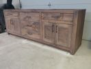 Model #1059 - Custom Kitchen Island | Countertop in Furniture by Limitless Woodworking. Item composed of maple wood in mid century modern or contemporary style
