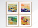set of four giclee prints | Prints by YANGS FINE ART. Item composed of paper in modern style