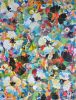 Nectar (36x36x1.5") | Oil And Acrylic Painting in Paintings by Valerie Capewell. Item composed of canvas in contemporary or scandinavian style