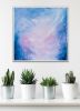 Heart open to the wind - Impressionist floral sky painting | Oil And Acrylic Painting in Paintings by Jennifer Baker Fine Art. Item made of canvas works with contemporary style