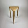Triangular Side Table | End Table in Tables by Brian Cullen Furniture. Item made of oak wood works with minimalism & mid century modern style