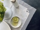 MILK WHITE, HAND EMBROIDERY PLACEMAT | Tableware by Illustre Paris