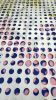 Dots portrait #3 - limited edition 3/3 | Collage in Paintings by Paola Bazz. Item made of paper works with contemporary & eclectic & maximalism style