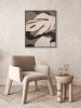 Plant Study 9 | Oil And Acrylic Painting in Paintings by Anne Blenker. Item made of canvas works with minimalism style