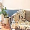 Charalá Blanket | Linens & Bedding by Zuahaza by Tatiana. Item composed of cotton and fiber in boho or eclectic & maximalism style