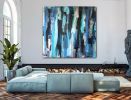 SOLD - 'ANCHORAGE' abstract painting by Linnea Heide | Paintings by Linnea Heide contemporary fine art