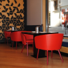 Balu' by Emilio Nanni | Dining Chair in Chairs by TrabÀ. Item composed of wood and leather
