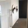 Tondo Collection | Mixed Media by Rod McIntosh | Hogan Lovells LLP in Houston. Item composed of canvas