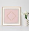 Pink Diamond Abstract Art Print | Prints by Emily Keating Snyder. Item composed of paper compatible with minimalism and country & farmhouse style
