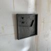 ‘Hidden’ | Wall Sculpture in Wall Hangings by Greyya Jay. Item composed of wood and cement in minimalism or contemporary style