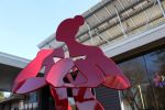 CHRIS POOLE-JONES MEMORIAL | Public Sculptures by Alisa Looney | June Key Delta Community Center in Portland. Item made of steel