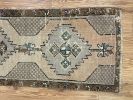Hand-woven Turkish Rug Doormat | Small Rug in Rugs by Wool and Rug. Item made of wool works with boho & contemporary style