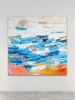 Adrift | Collage in Paintings by Adam Collier Noel. Item made of canvas compatible with contemporary and coastal style