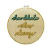 Punjabi Art Chardikala Vibes Hoop Artwork | Embroidery in Wall Hangings by MagicSimSim. Item made of fabric & fiber compatible with art deco and asian style