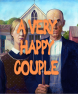 a very happy couple | Prints by Jill Laine Art + Designs. Item composed of canvas