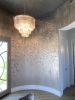 Hallway custom plaster art | Paneling in Wall Treatments by Aniko Doman. Item made of synthetic