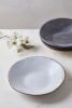 Handmade Rustic and Modern TWO Pasta Bowls Set | Dinnerware by ShellyClayspot. Item made of ceramic compatible with modern and rustic style
