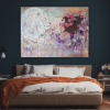 Yo soy luz divina, yo soy luz eterna | Oil And Acrylic Painting in Paintings by Elena Parau. Item composed of canvas in contemporary or country & farmhouse style