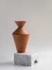 Trascorso - alto | Vase in Vases & Vessels by gumdesign. Item composed of marble in contemporary style