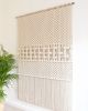 Woven Through Time | Macrame Wall Hanging in Wall Hangings by Tamar Samplonius