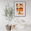 Monochromatic Machine in Orange Art Print | Prints by Michael Grace & Co.. Item composed of paper