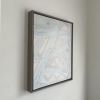 Blue Skies | Window Watching No. 4 | Mixed Media in Paintings by Kim Fonder