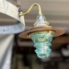 Industrial Farmhouse Chandelier Insulator Light Lanterns | Chandeliers by RailroadWare Lighting Hardware & Gifts. Item composed of steel and glass