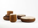 Guscio | Jar in Vessels & Containers by gumdesign. Item composed of wood & marble compatible with modern style