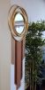 Decorative Wall Mirror Macrame | Macrame Wall Hanging in Wall Hangings by Magdyss Boutique. Item made of fiber works with boho style