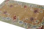 Rug & Kilim’s Chinese Art Deco Rug In Brown with Colorful | Area Rug in Rugs by Rug and Kilim
