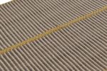 Rug & Kilim's Accent Kilim, Beige-Gray Textural Stripes | Area Rug in Rugs by Rug and Kilim