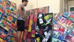 Fragmented | Oil And Acrylic Painting in Paintings by PMS Artwork. Item made of canvas with synthetic