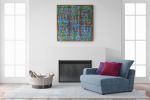 Find The Words | Oil And Acrylic Painting in Paintings by Chris Baumgartner-artist. Item made of synthetic