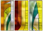 Stained Glass Triptych | Photography by Maarten Rots | Euregio Kunsthaus Bocholt in Bocholt. Item composed of glass