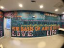 Bike Room ATL Native Mural | Murals by Lacey Longino | Atlanta Dairies in Atlanta. Item made of synthetic