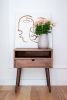Solid Walnut Nightstand / Bedside Table | Tables by ColombeFurniture``. Item made of maple wood