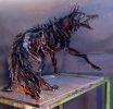 Loki | Public Sculptures by Wendy Klemperer Art Inc. Item made of steel