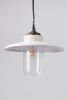 Pearl Mussel | Pendants by Blom & Blom | Walter Benedict in Den Haag. Item composed of ceramic & glass