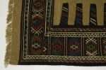Multicolored Tribal 3X6 Sumak Herati Persian Rug | Runner Rug in Rugs by Magic Rugs. Item made of cotton works with mediterranean style