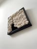 Woven wall art frame (Cave 001) | Tapestry in Wall Hangings by Elle Collins. Item made of oak wood & cotton compatible with minimalism and mid century modern style