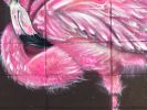 Flamingo Mural | Street Murals by Max Ehrman (Eon75) | Celebration Park Naples in Naples. Item made of synthetic