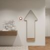 Arrow 7 - Accent Design Mirror | Decorative Objects by oitoproducts. Item composed of wood & glass compatible with minimalism and contemporary style