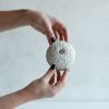 Small Treasure Bowl in Textured White Concrete | Decorative Bowl in Decorative Objects by Carolyn Powers Designs. Item composed of concrete in minimalism or contemporary style