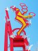 Mr. Rings | Public Sculptures by Gus Lina Art. Item made of steel