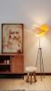 STATIV Modern Floor Lamp with Tripod | Lamps by Traum - Wood Lighting. Item composed of wood & steel compatible with minimalism and contemporary style