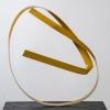 Steel Yellow 3 | Sculptures by Joe Gitterman Sculpture. Item made of steel